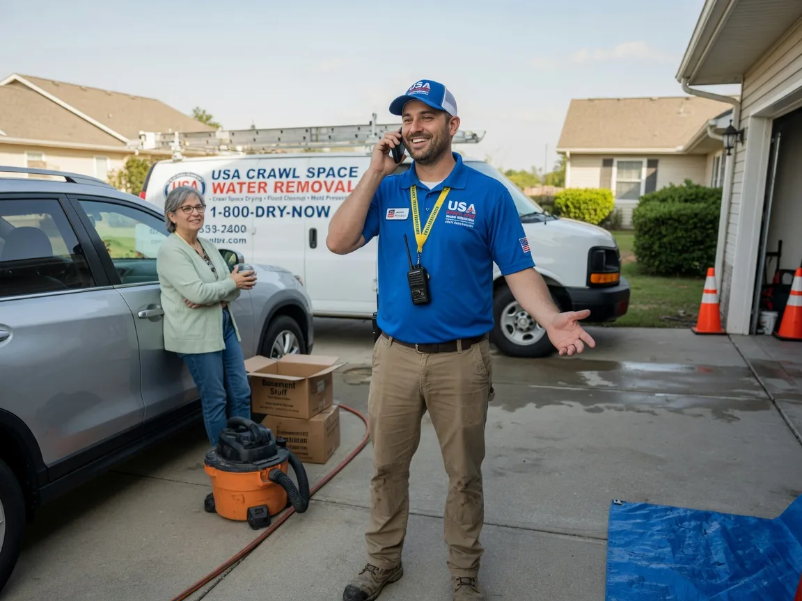 Crawl Space Water Removal Elkins, AR FAQs